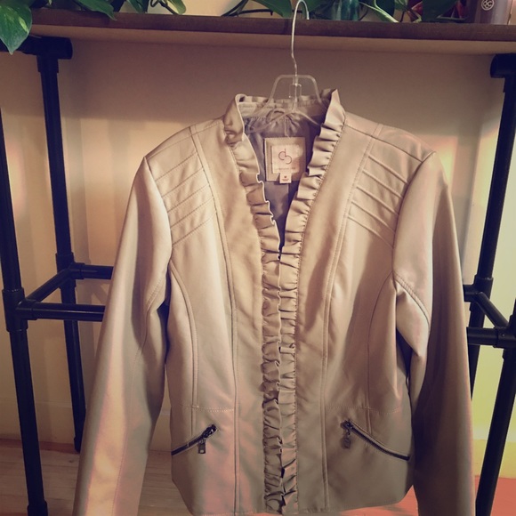 Dress Barn Jackets & Coats Dress Barn Leather Jacket Poshmark